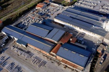 Centrale photovoltaïque en toitures